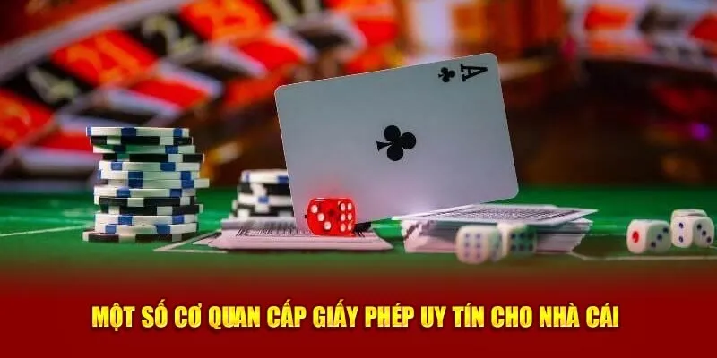 Những tổ chức cấp giấy phép hoạt động Ok365 đều vô cùng nổi tiếng